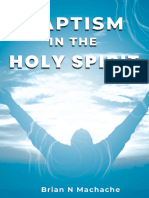Baptism in The Holy Spirit - Brian Machache
