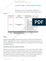 Estructura de La Norma ISO 21500. 1. Estructura de La Norma ISO 21500