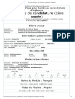 Concours Spécifique Pour l'Accès Au Cycle d'Étude d'Ingénieur2