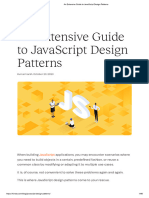 An Extensive Guide To JavaScript Design Patterns