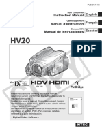 ManualCanon HV20