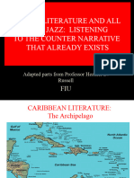 Introduction To Caribbean Literature