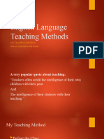 English Language Teaching Methods