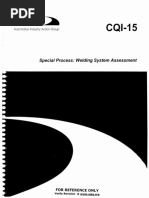 Cqi 15 Welding System Assessment