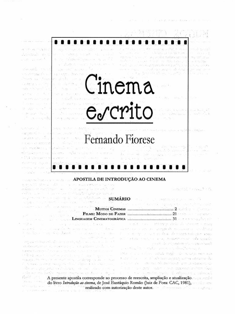 Cinema Escrito | PDF