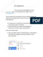 Como Subir Un PDF A Google Drive