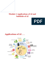 3-Module-1-Applications of AI-Subfields of AI-08-01-2024