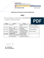 Unit Test Notice