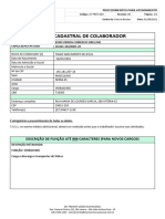 Ficha - Cadastral - Exame Admissional