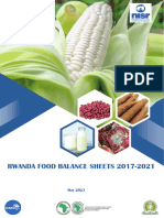 Rwanda Food Balance Sheets 2017-2021 - Final