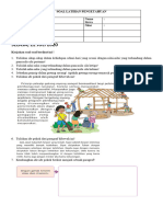 Soal Latihan Pengetahuan Tema 1 Sub 1 Kelas 5.