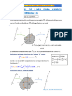 Semana 11.PDF. Calculo Vectorial Integral de Linea