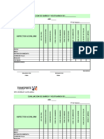 Formatos 010 Baños y Vestuarios