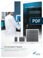 Cepheid GeneXpert System Menu Flyer CE IVD 0293 English
