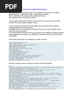 Element Entry Creation Using HDL