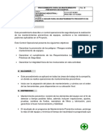 IBEC - Procedimiento para Mantenimiento Preventivo