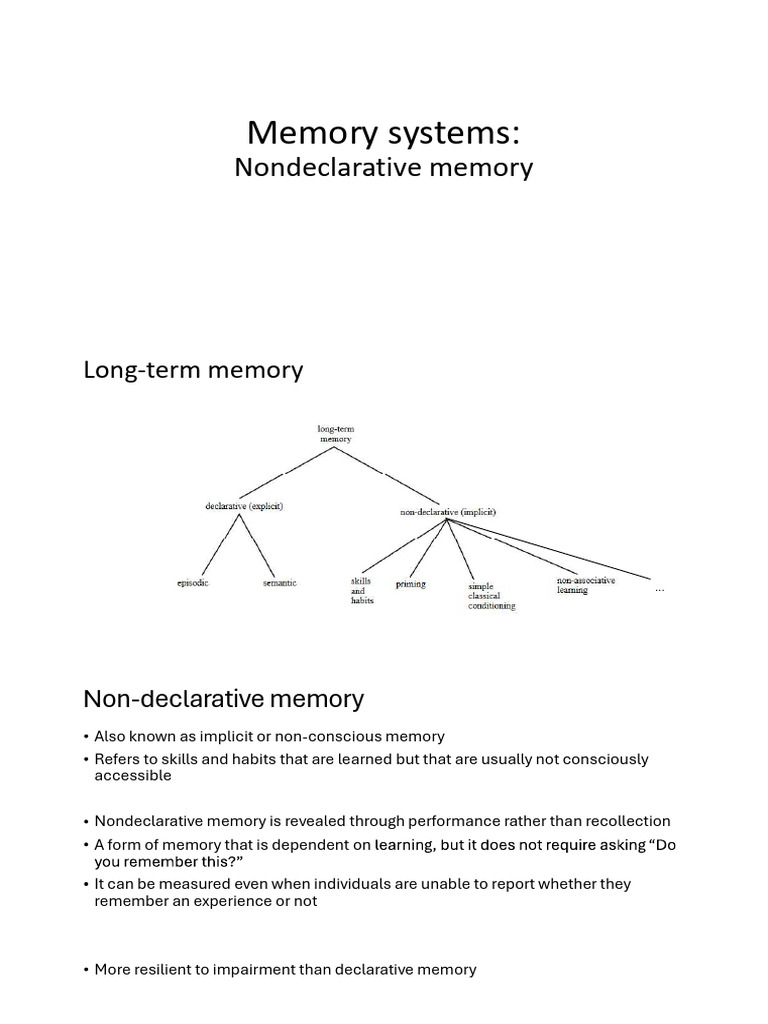 Non declarative pdf priming psychology perception