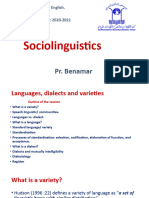 Sociolinguistics 2