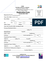 Registration Form 2024-25