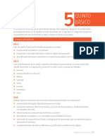 Priorización Lenguaje 5° básico