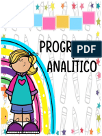 Programa Analitico - General