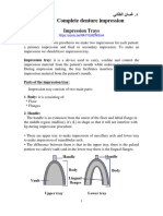 Lec 4 Complete Denture Impression
