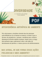 Apresentação Verde e Bege de Aula Infantil Sobre Ecologia