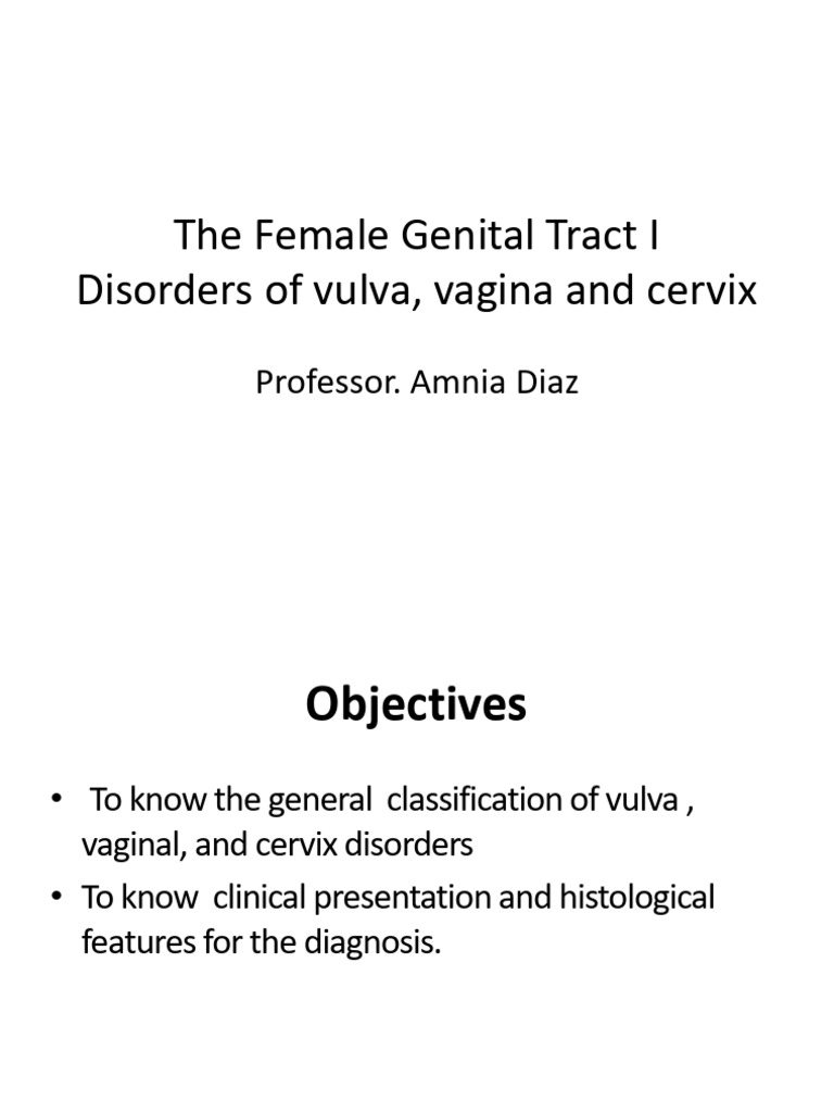 Female Genital Tract Disorders Overview Pdf Candidiasis Immunology