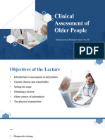 Clinical Assessment of Older People