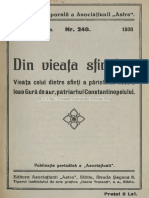 ^VIAȚA Sf. Ioan Gură de Aur 1938..