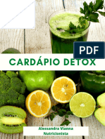 Ebook Cardápio detox 7 dias