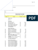 Formato para Presupuesto Modulo A