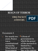 Reign of Terror DBQ Packet Answers 2