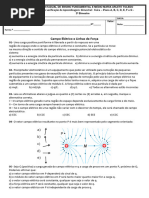06 - Conceitos de Introdução Á Eletrostática - Campo Elétrico - Exercícios Teórico - 3ºano