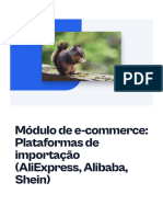 Modulo de e Commerce Plataformas de Importacao Aliexpress Alibaba Shein