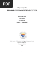 Download Blood Bank Management by api-3719340 SN7255868 doc pdf