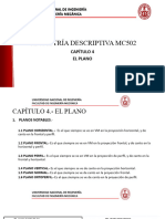 GEOMETRÍA DESCRIPTIVA MC502 - capitulo 04 EL PLANO - 2024 1 (1)
