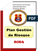 Plan Gestion de Riesgos Leoncio Prado 2024