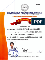 ADIS Certificate