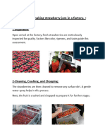 Process of Making Strawberry Jam in A Factory.:: 1-Inspection