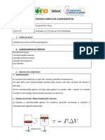 ROTEIRO - 1 e 2 Lei Da Termodinâmica