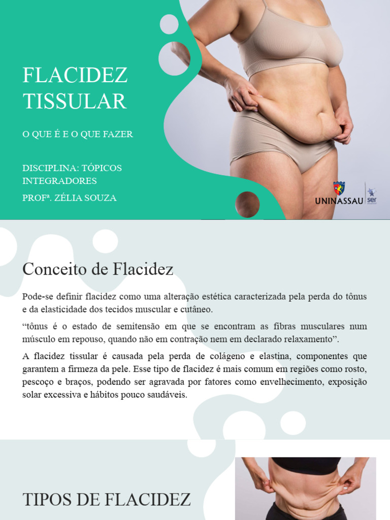 Flacidez Tissular: Causas e Tratamentos | PDF | Músculo | Colágeno