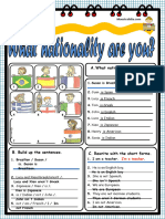 Ingles Nationalities