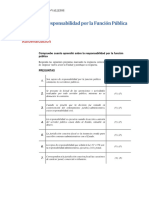 AUTOEVALUACION TEMA 4 Responsabilidad Por La Función Pública