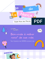 Jogo Do Eu Nunca: Edição Noite Das Meninas