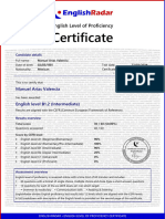 Certificado EnglishRadar - 2403A1063