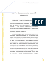 Rio, 40 Graus e o Cinema Realista Brasileiro Dos Anos 1950 - Mariarosaria Fabris