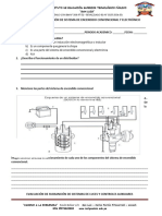 Evaluación de Subsanción de Sistema de Encendido Convencional y Electrónico