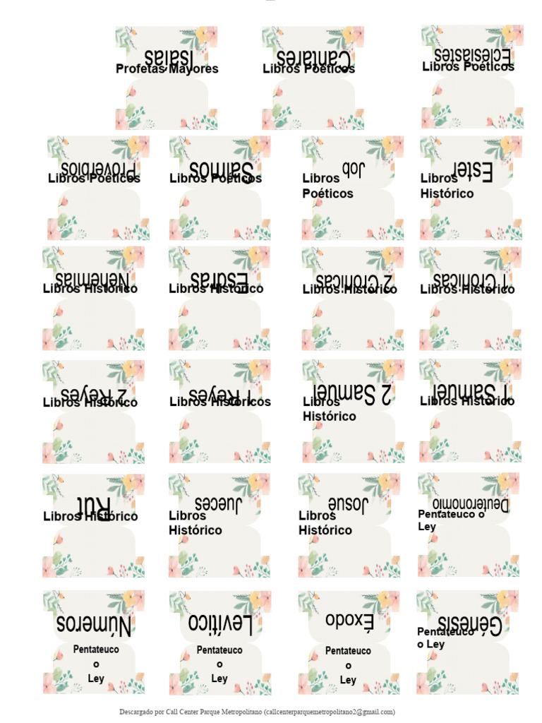 Pestanas Biblia Sticker Separadores para Imprimir | PDF | Profeta ...