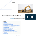 Hydraulic Excavator 336 Manual